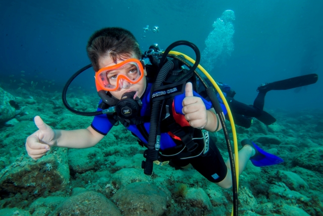  Experiencia de buceo para niños 