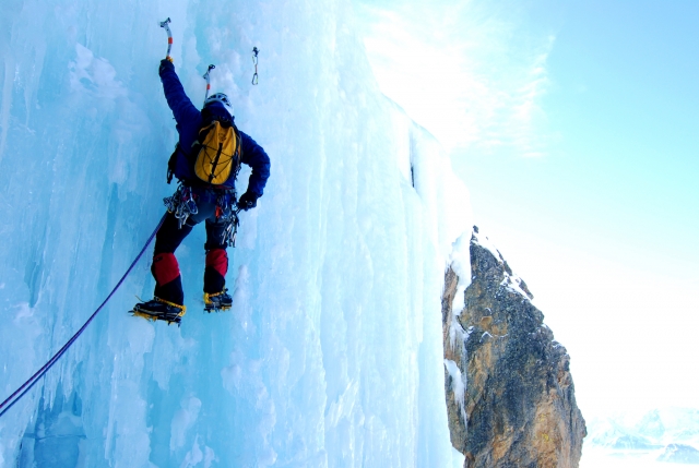  Escalada en hielo 