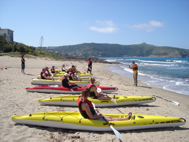 kayak en la costa de Amalfi 
