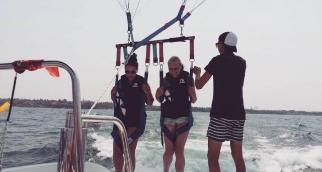  Aterrizando en el barco 