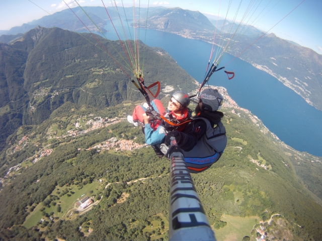 selfie a gran altura
