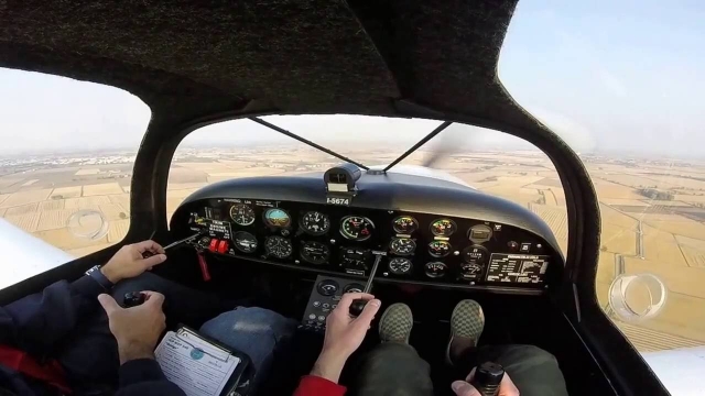  En vuelo con el instructor 