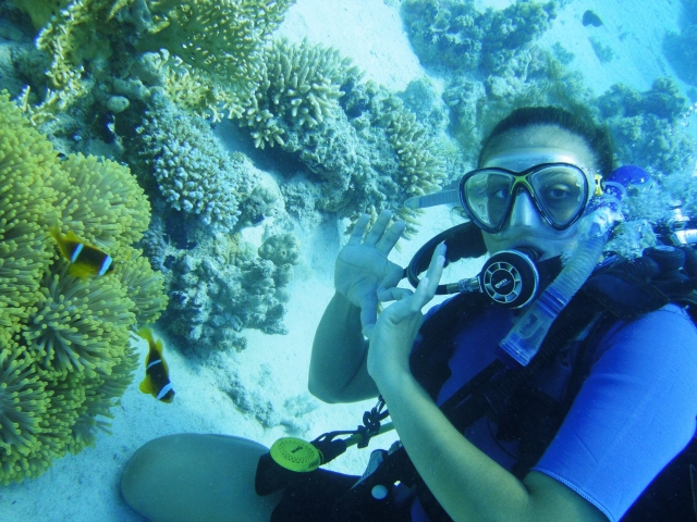 Pasión por el fondo marino