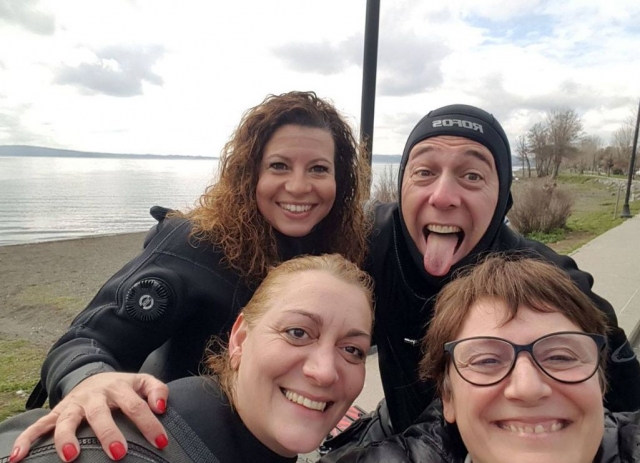 Selfie post inmersión