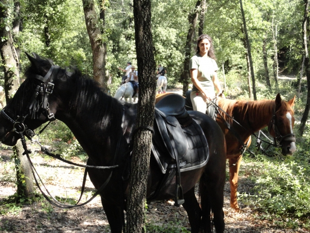  A caballo en los Apeninos del Lacio 