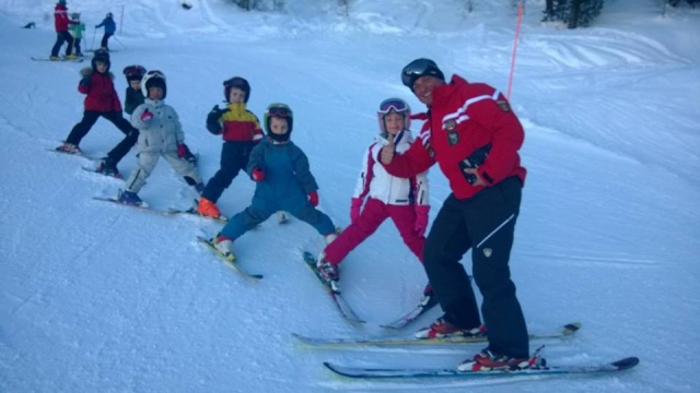  Los pequeños esquiadores crecen 