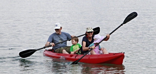 piragüismo familiar