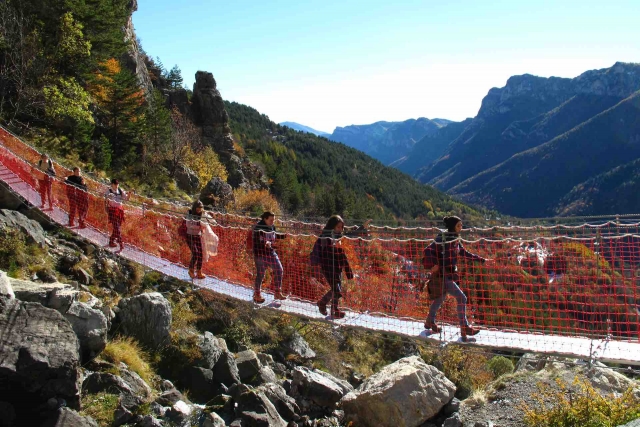  En el puenle tibetano 