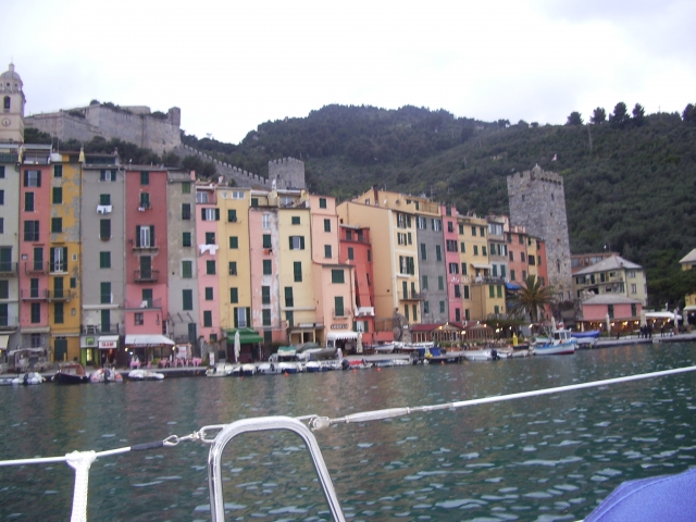  En barco en el Golfo de La Spezia 