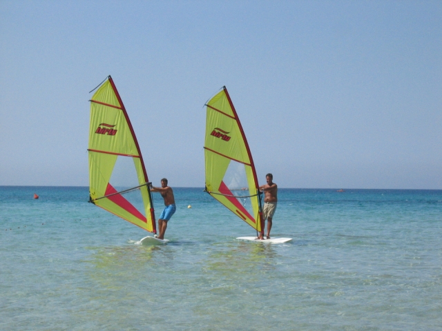  Curso de windsurf Sicilia 