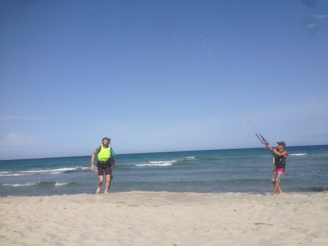  duranle los cursos de kitesurf 