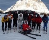  Fin de semana y semana. esquís blancos