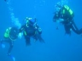 Buceo en grupo 