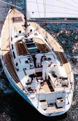  Barco en el viento en Córcega 