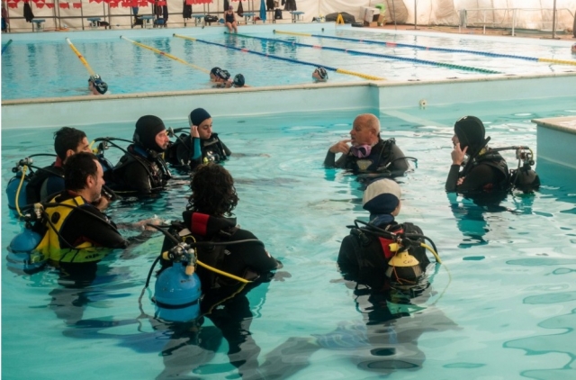 lección de buceo 