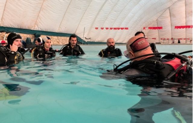  lecciones del centro de buceo de Pozzuoli 