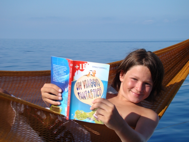 Incluso los niños descansando 