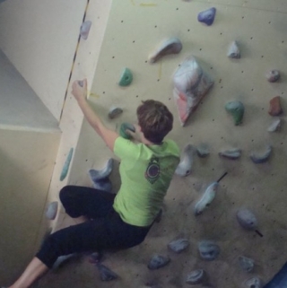  Escalada de la pared 