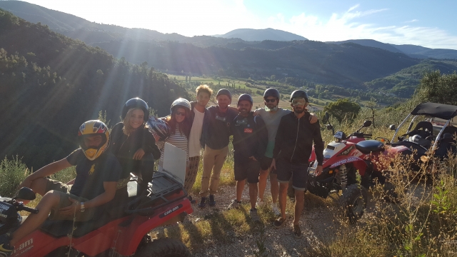 cuatrimotos y paisajes impresionantes 