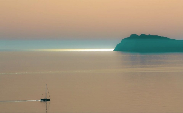  La espléndida vista de capo teulada 