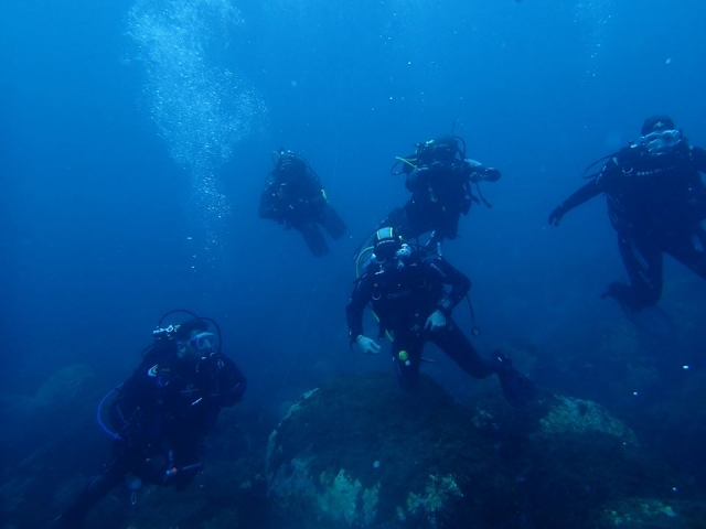  Buceo en grupo 