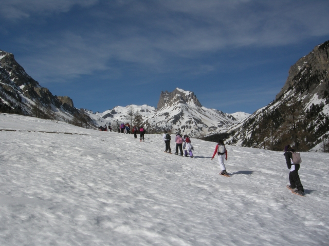  Raquetas de nieve en Valle Stretta 