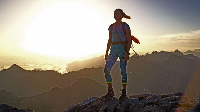 En lo alto de la cumbre 