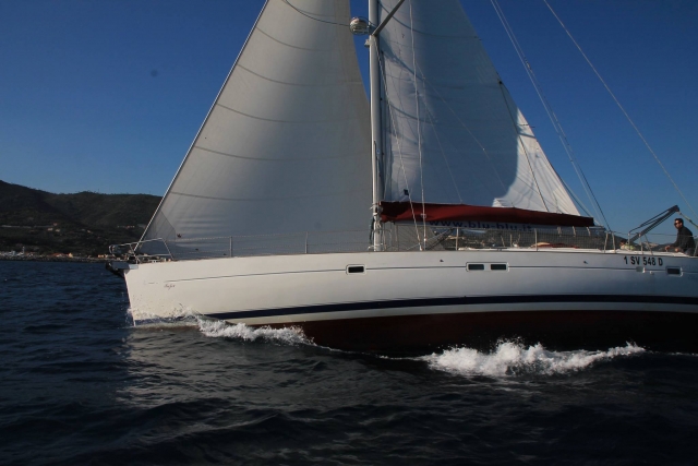  con el viento en popa