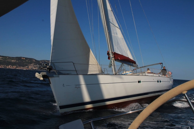  Rojo Erike 5 en el mar 