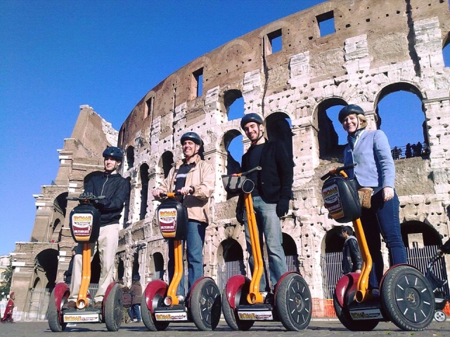 para visitar el coliseo 