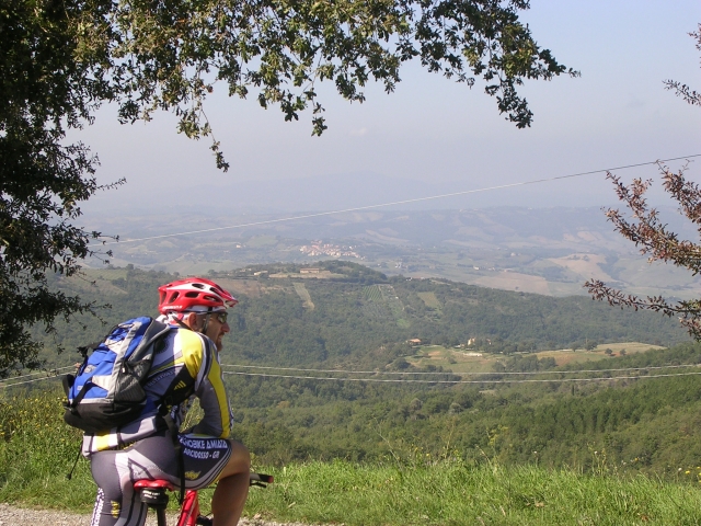 Las vistas del Monle Amiamarra 