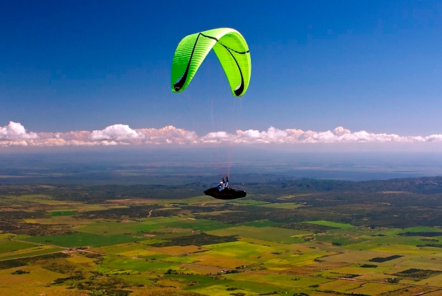  ¡un parapenle muy cómodo! 