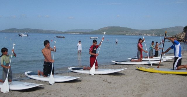  Lección en la playa 