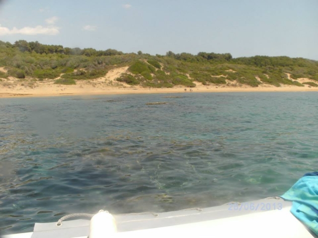  La costa vista desde el barco 