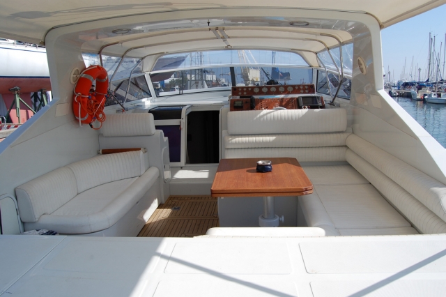 El interior de nuestro barco 