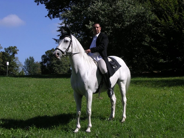  A caballo en el green