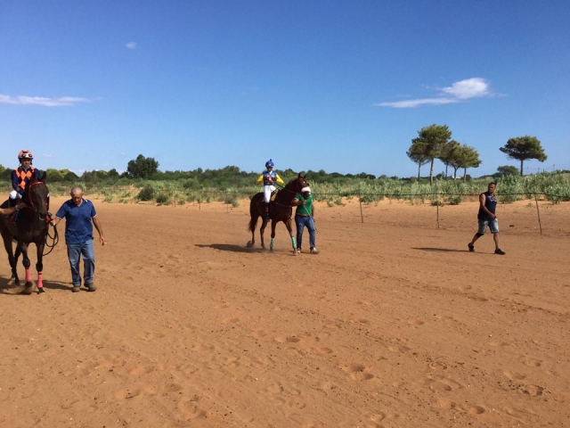  A caballo 