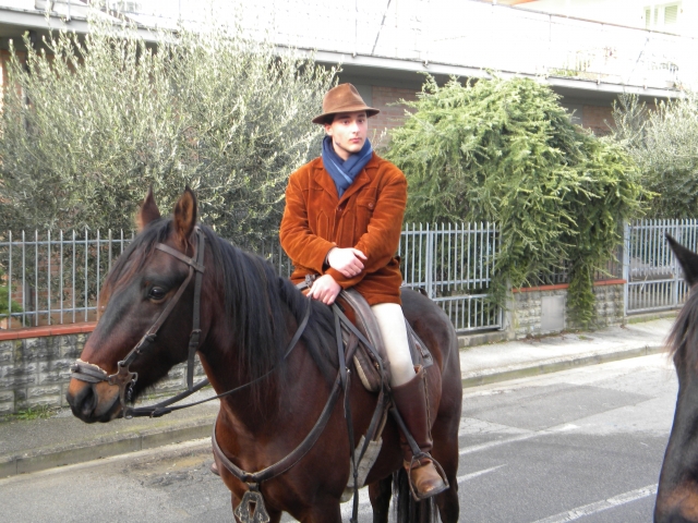 en la silla de subir en Toscana 