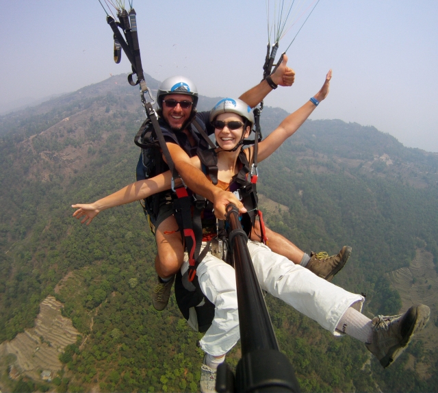  Sobrevolando Pokhara