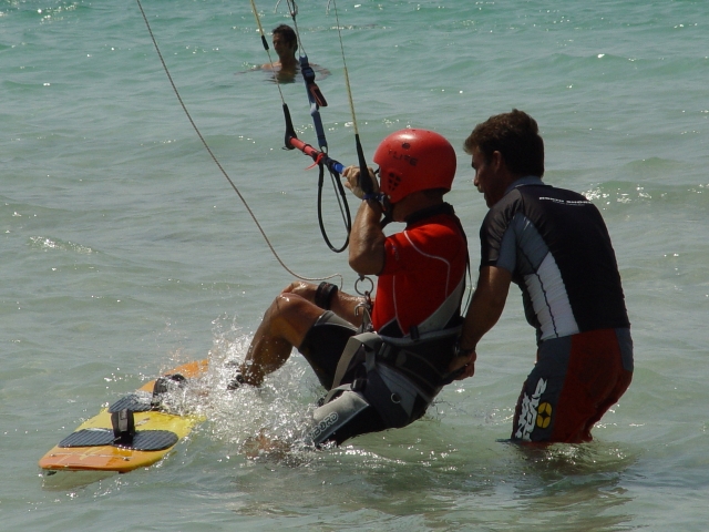 Instructor de kitesurf 