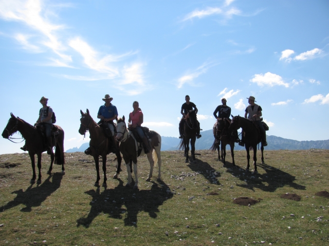  amigos en el Gran Sasso 