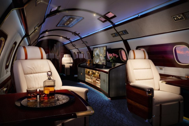  Los interiores de nuestros jets 