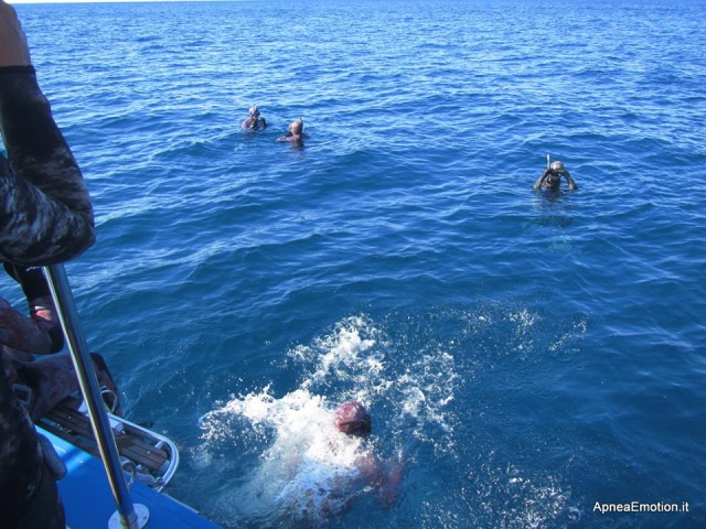  Sub listo para bucear 