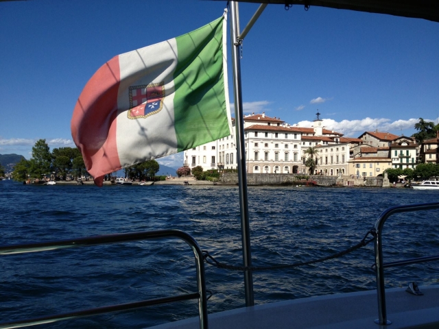 Isola bella desde el barco