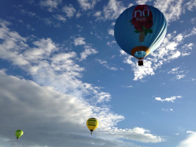  Nuestros globos aerostáticos en vuelo 