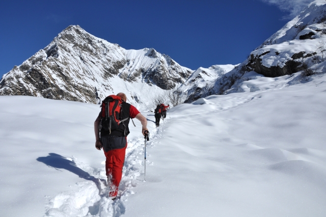  Hacia Alpe Sattal en invierno_Alpes italianos 
