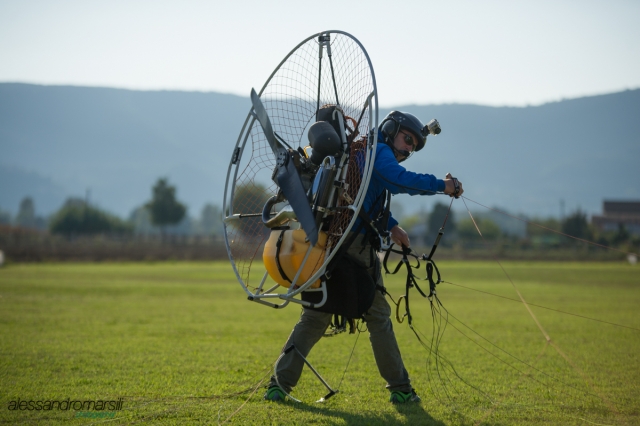  En preparación para el vuelo 