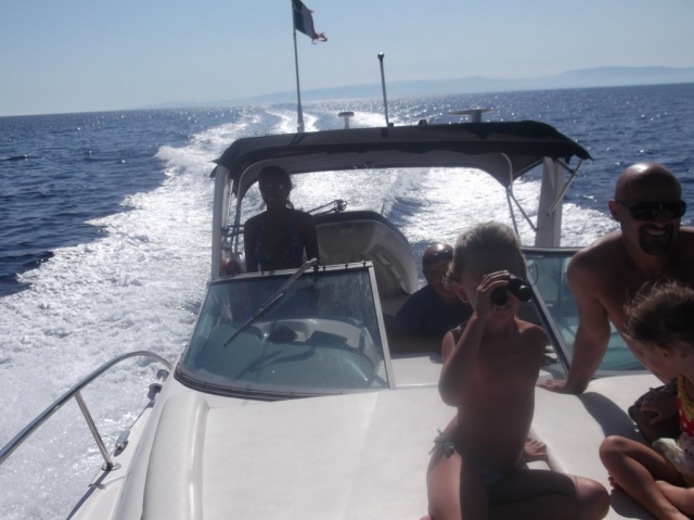  ¡¡Incluso los niños que nos acompañan se vuelvenga entusiastas exploradores !! 