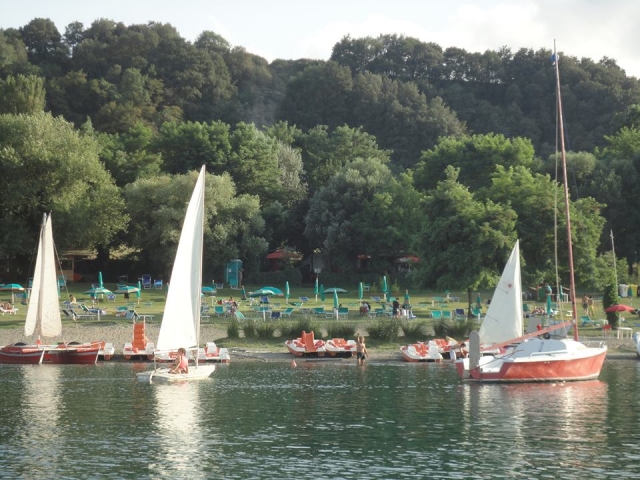 El lago de Martignano 