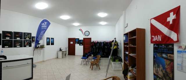 Oficina de buceo 